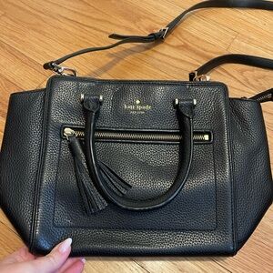 Kate Spade Black Leather Handbag